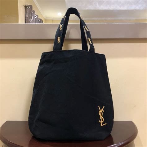 ysl tote bag black|yves Saint Laurent shopping tote.